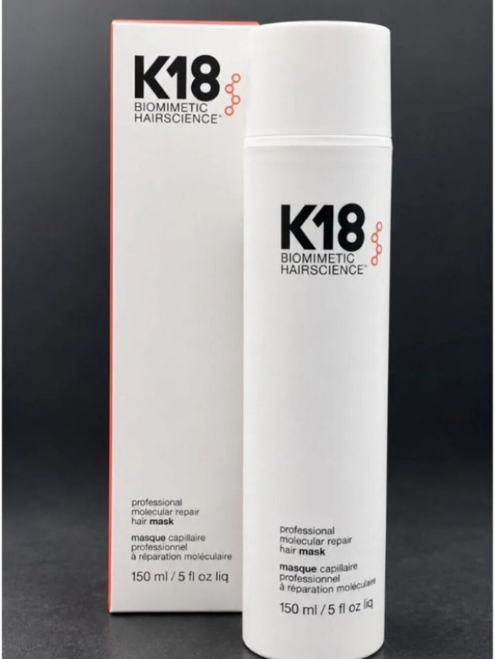 K18 Biomimetic Hairscience Professional Molecular Repair Hair Mask 150ml 5oz